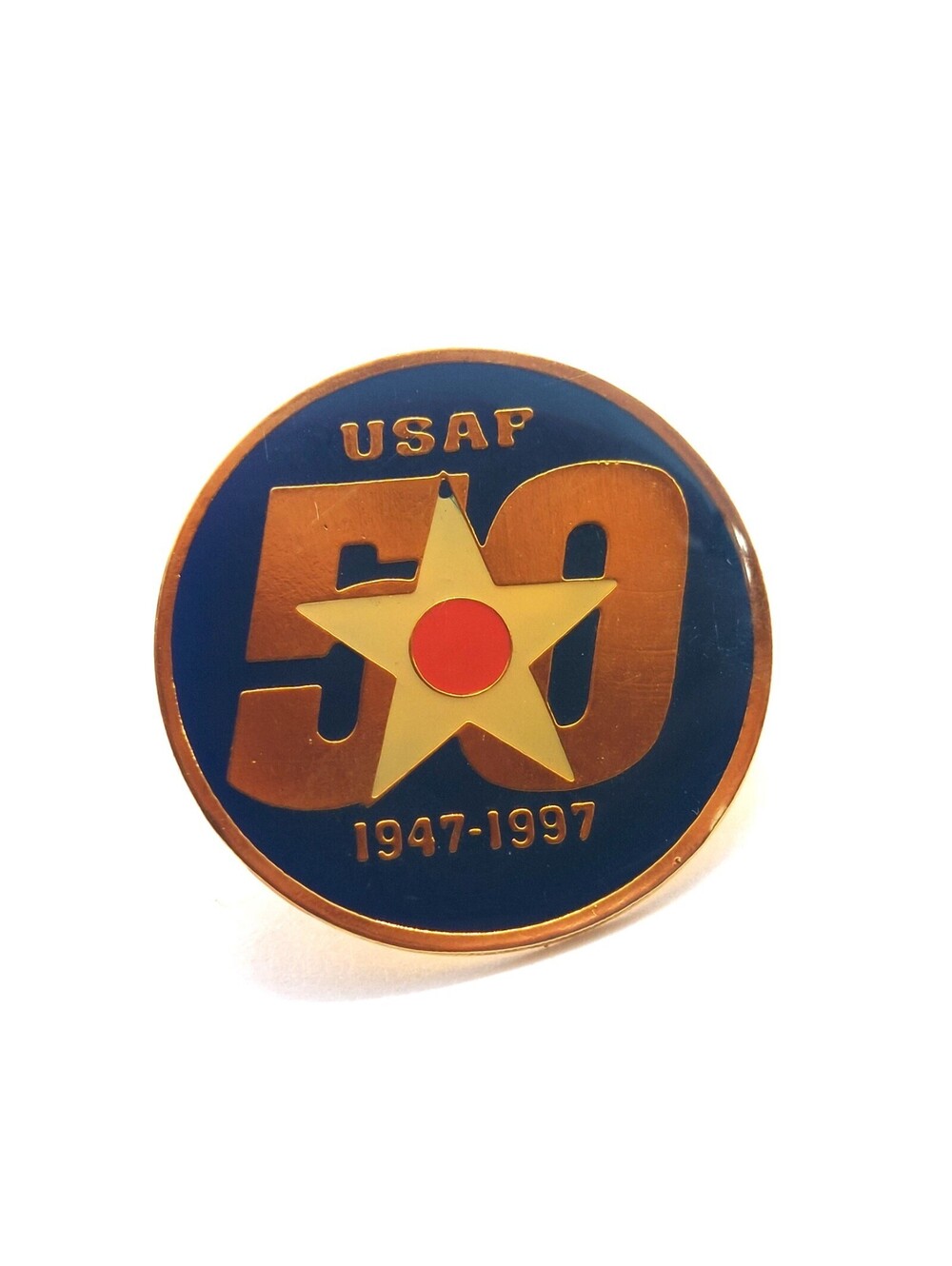 USAF 50 Years Pin 1947-1997 United States Air Force Military Commemorative Gift